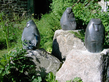 Skulpturengarten - Affen