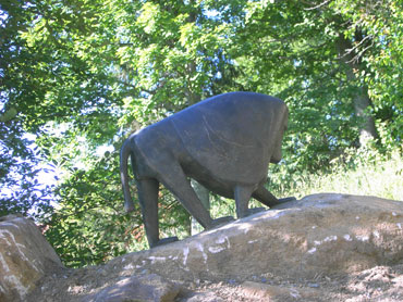 Skulpturengarten - Pavian