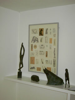 Skulpturengarten - im Haus